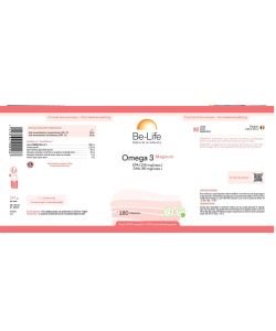 Magnum Omega 3, 180 capsules